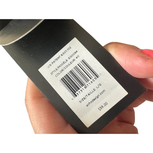 ECHO DESIGN Women's Navy Blue Gloves Size Large NEW NWT - Picture 3 of 5